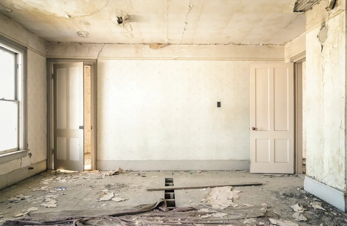 Waste disposal crew managing a cleanout project in Austin